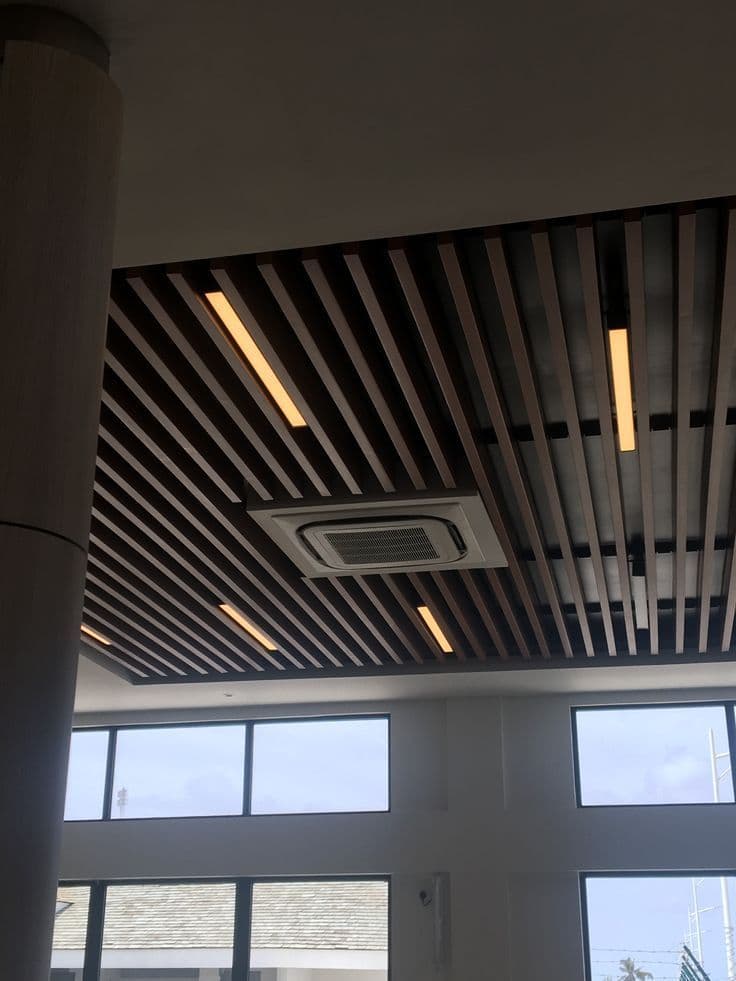 Tavan Sistemleri — Baffle Tavan